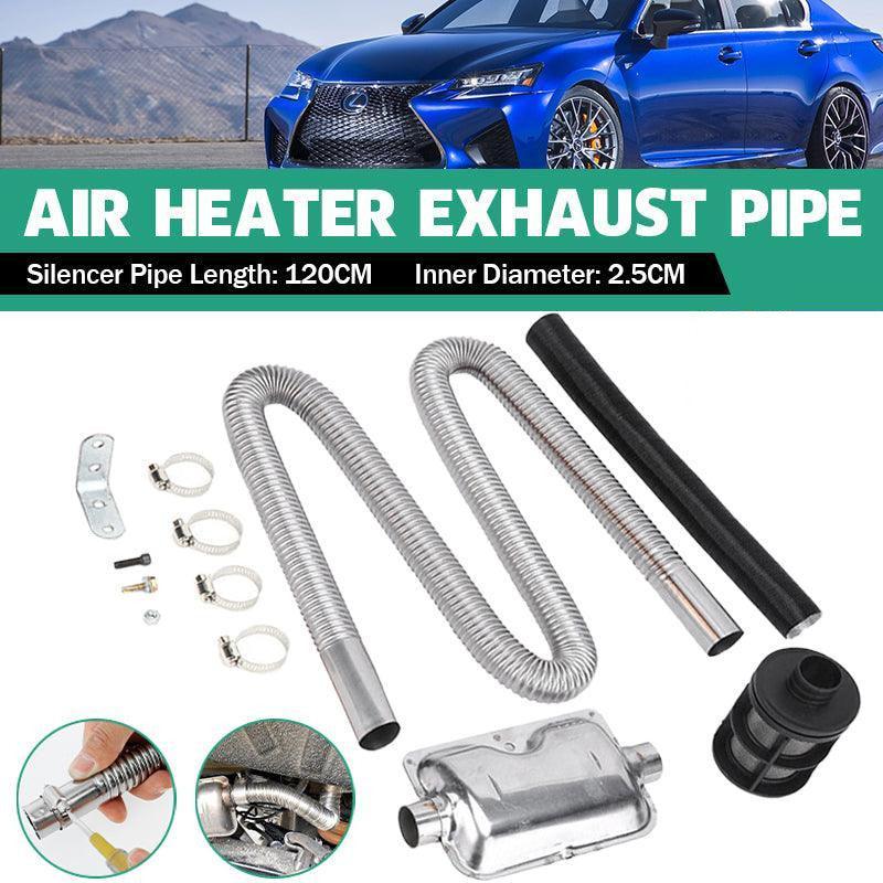 Air Diesel Parking Exhaust Pipe Hose with 24Mm Silencer Muffler Filter V528-PARKINGHEATER-144595