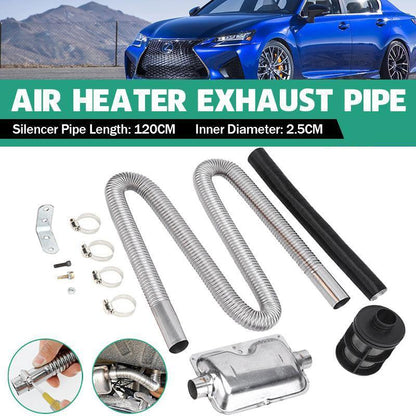 Air Diesel Parking Exhaust Pipe Hose with 24Mm Silencer Muffler Filter V528-PARKINGHEATER-144595