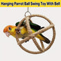 Interactive Parrot Toys Nibbling Balls Hoop Swing Bird Chew Play Activity V528-PARROT-TOY-17CM-931815