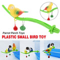 Parrot Relieve Boredom Stand Pole Rack Chew Play Simulation Fake Bird Cage Toys V528-PARROT-TOY-436792