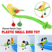 Parrot Relieve Boredom Stand Pole Rack Chew Play Simulation Fake Bird Cage Toys V528-PARROT-TOY-436792