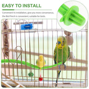 Parrot Relieve Boredom Stand Pole Rack Chew Play Simulation Fake Bird Cage Toys V528-PARROT-TOY-436792
