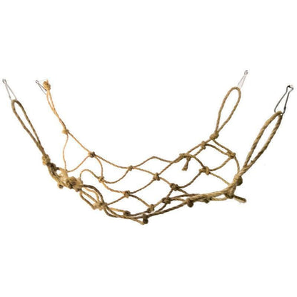 Hanging Climbing Net for Birds and Small Pets Cotton or Hemp Rope Cage Hammock - Cotton Rope V528-PARROTTOYS-COTTONROPE-99960