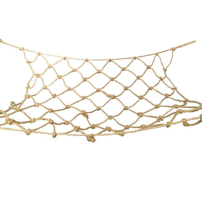 Hanging Climbing Net for Birds and Small Pets Cotton or Hemp Rope Cage Hammock - Hemp Rope V528-PARROTTOYS-HEMPROPE-58437