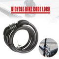 Bicycle Bike Code Lock Locker 4 Digits Password Code Steel Cable Secure Tough V528-PASSWORD-98482