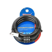 Bicycle Bike Code Lock Locker 4 Digits Password Code Steel Cable Secure Tough V528-PASSWORD-98482