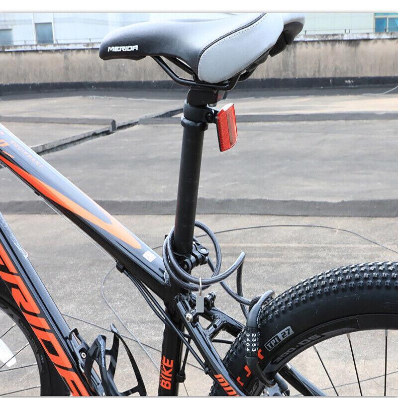 Bicycle Bike Code Lock Locker 4 Digits Password Code Steel Cable Secure Tough V528-PASSWORD-98482