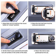 Dictionary Book Safe with Coded Lock Hidden Security Box for Money and Valuables V528-PASSWORDBO-39193