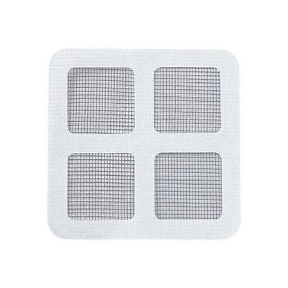 12X Fly Screen Net Repair Tape Patch Adhesive Door Curtain For Mending Holes Set V528-PATCH-12PCS-93153