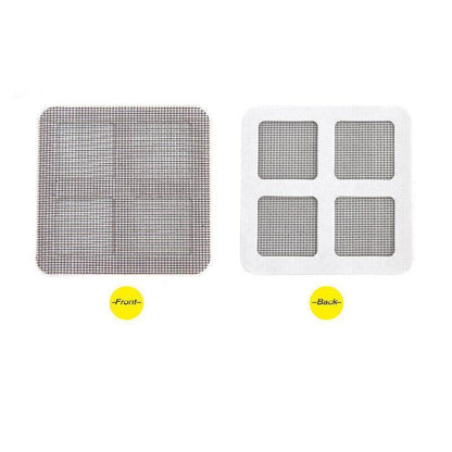 12X Fly Screen Net Repair Tape Patch Adhesive Door Curtain For Mending Holes Set V528-PATCH-12PCS-93153