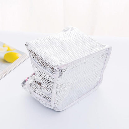 Portable Insulated Thermal Lunch Box Carry Tote Picnic Case Storage Bag 21x17x15cm - B02 (21x17x15cm) V528-PATTERN-B0271499
