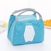 Portable Insulated Thermal Lunch Box Carry Tote Picnic Case Storage Bag 21x17x15cm - C02 (21x17x15cm) V528-PATTERN-C0244417