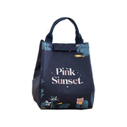 Portable Insulated Thermal Lunch Box Carry Tote Picnic Case Storage Bag 18x24x15cm - E04 (18x24x15cm) V528-PATTERN-E0472155