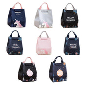 Portable Insulated Thermal Lunch Box Carry Tote Picnic Case Storage Bag 18x24x15cm - E07 (18x24x15cm) V528-PATTERN-E0734773