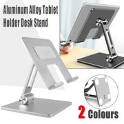 Aluminum Alloy Tablet Phone Holder Desk Stand Bracket Foldable For Ipad Pro 12.9 - Silver V528-PBDNZHIJIA-SILVER-025784