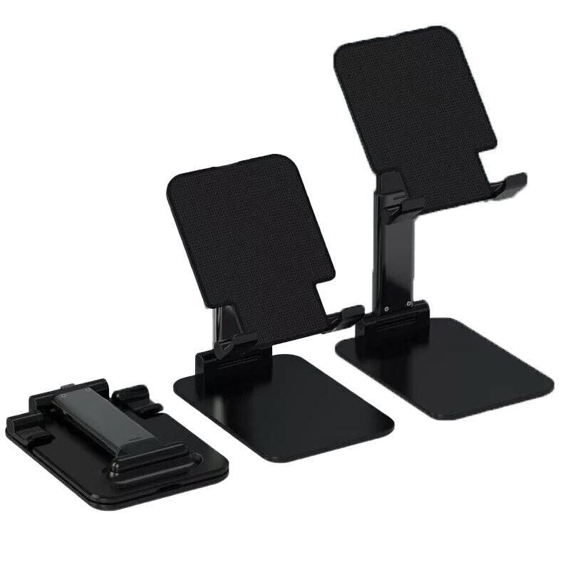 Foldable Adjustable Universal Desk Stand Holder For Mobile Phone Tablet Portable - Black V528-PBLCOLOUR-BLACK17468