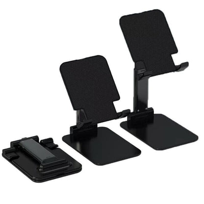 Foldable Adjustable Universal Desk Stand Holder For Mobile Phone Tablet Portable - Black V528-PBLCOLOUR-BLACK17468