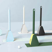 Golf Toilet Brush Long-Handled Toilet Brush Wall-Mounted Silicone Toilet Brush - Black V528-PBLCOLOUR-BLACK49007