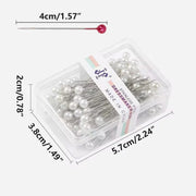 9Boxs Multicolor Pearl Head Pins Sewing Craft Needles for Cross Stitch Quilting V528-PEARL-NEEDLE-9BOX-336656