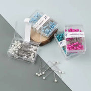 9Boxs Multicolor Pearl Head Pins Sewing Craft Needles for Cross Stitch Quilting V528-PEARL-NEEDLE-9BOX-336656