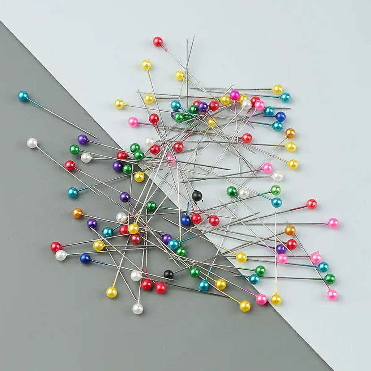 9Boxs Multicolor Pearl Head Pins Sewing Craft Needles for Cross Stitch Quilting V528-PEARL-NEEDLE-9BOX-336656