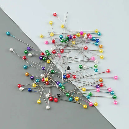 9Boxs Multicolor Pearl Head Pins Sewing Craft Needles for Cross Stitch Quilting V528-PEARL-NEEDLE-9BOX-336656