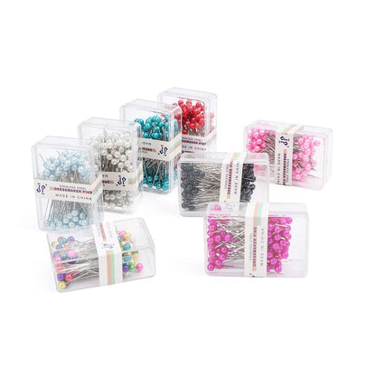 9Boxs Multicolor Pearl Head Pins Sewing Craft Needles for Cross Stitch Quilting V528-PEARL-NEEDLE-9BOX-336656