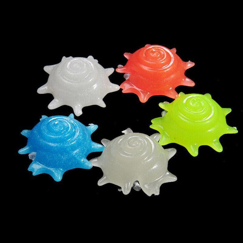 Pebbles Stone Glow in the Dark Rock Fish Tank Stones Garden Road - Green V528-PEBBLES-GREEN-100PCS-238575