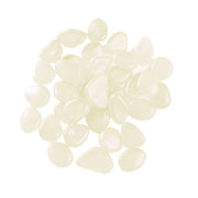 Pebbles Stone Glow in the Dark Rock Fish Tank Stones Garden Road - Green V528-PEBBLES-GREEN-100PCS-238575