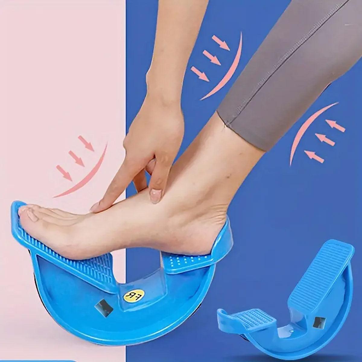 2PCS Tendon Plate Calf Stretcher Fitness Oblique Pedal Ankle Achilles Exercise - Black V528-PEDAL-2PCS-BLACK-523735