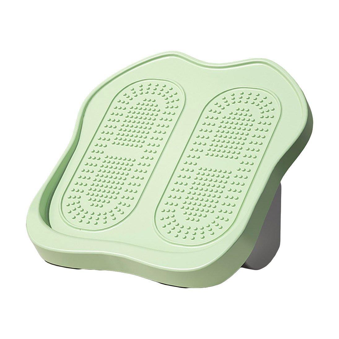 Portable Folding Stretch Board Fitness Pedal Slant Calf Ligament Trainer Tool - Green V528-PEDAL-GREEN-318363
