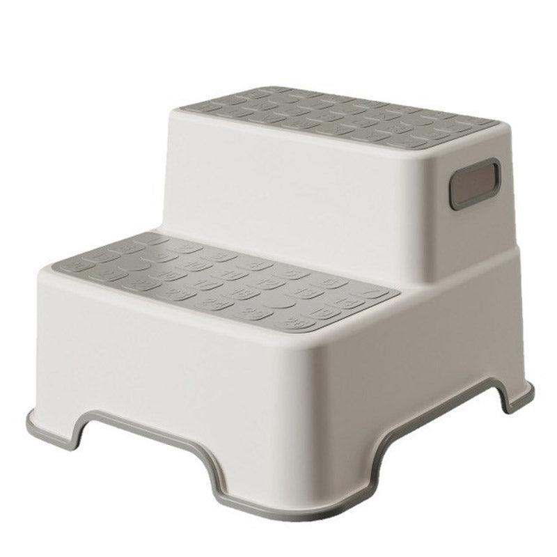 Bathroom Step Stool Booster for Washing Hands and Reaching Sinks Easily V528-PEDAL-GREY-510644