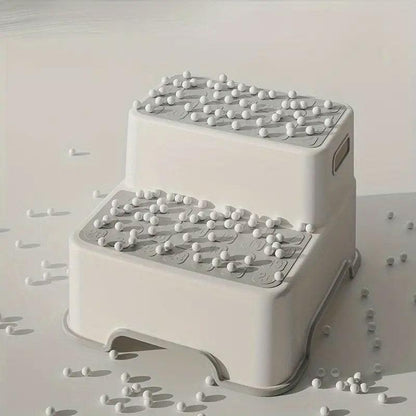Bathroom Step Stool Booster for Washing Hands and Reaching Sinks Easily V528-PEDAL-GREY-510644