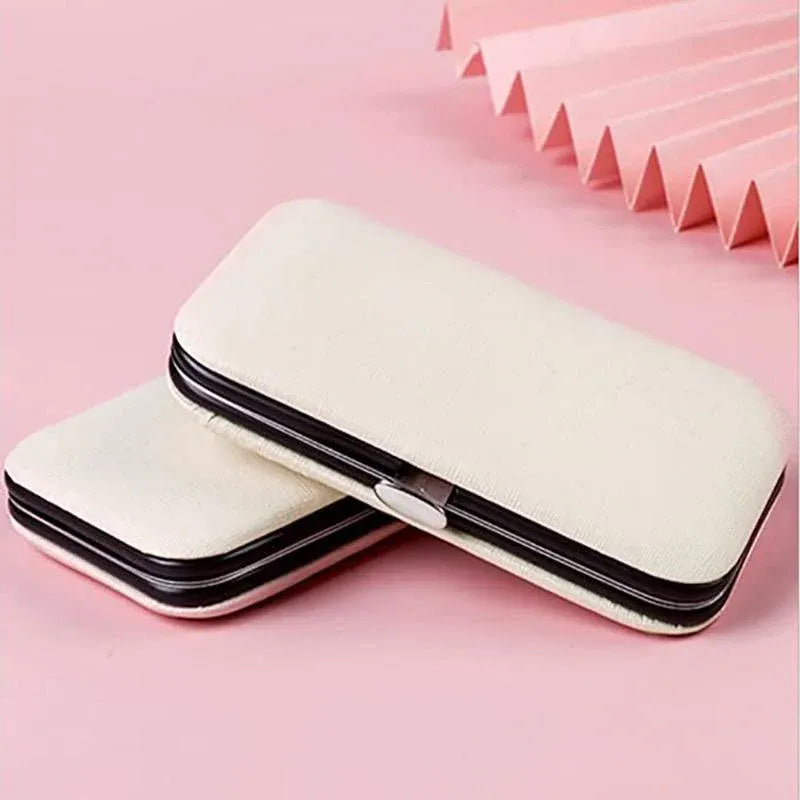 18 Piece Rose Gold Stainless Steel Manicure Pedicure Set With Travel Case V528-PEDICUREKITSET-18PCS-937254