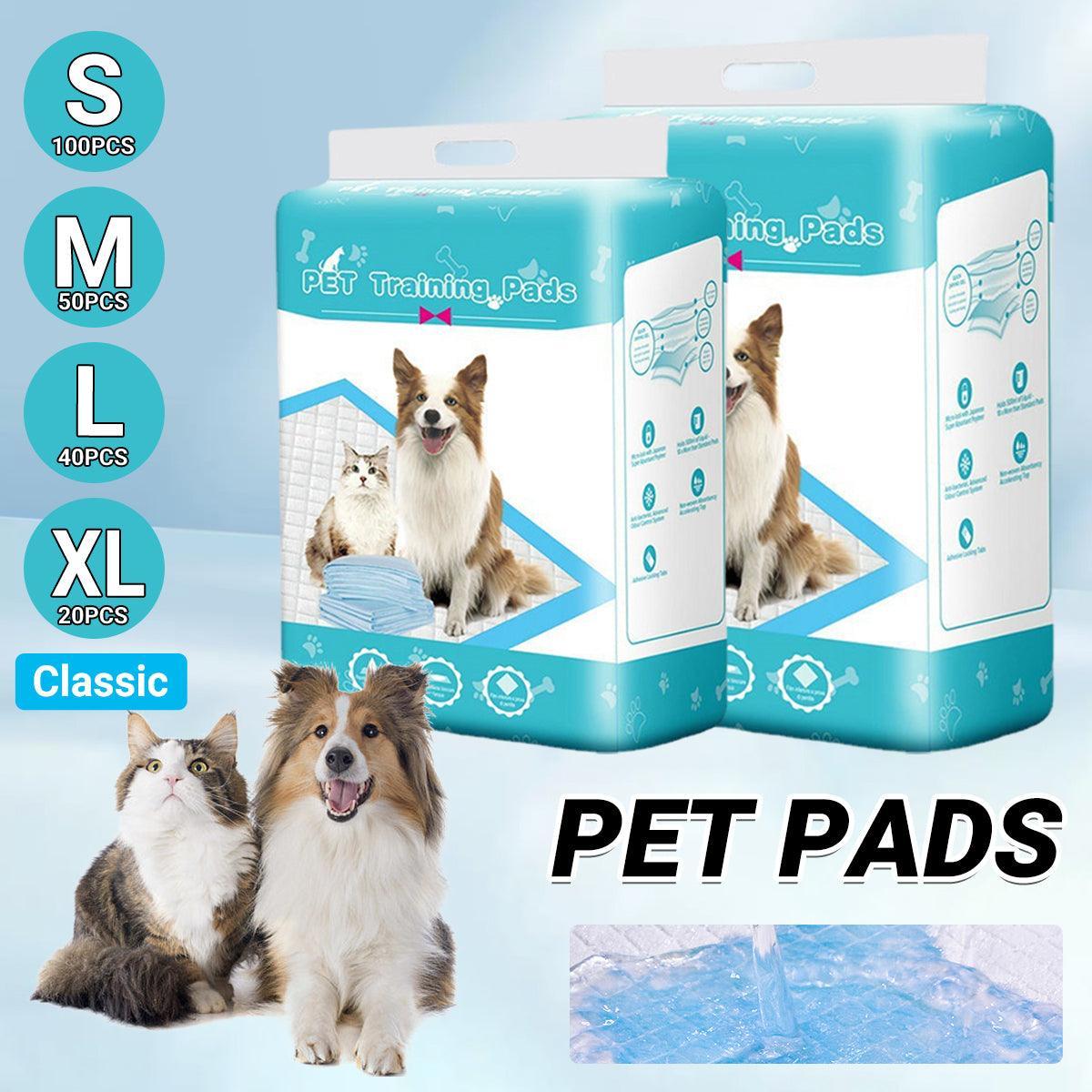 Classic Wholesale Classic Fragrance Pet Pads for Dogs Cats Deodorant Monopoly - L-40PCS 60*60cm V528-PEE-PAD-BLUE-L-170060