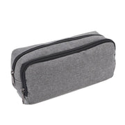 Large Capacity Pencil Case Double Layer for Primary School Students Creative Bag - Black V528-PEN-BAG-BLACK-414420