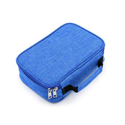 Large Capacity Waterproof Pen Pouch Pencil Case Student Stationery Storage Bag - Blue V528-PEN-BAG-BLUE-597854