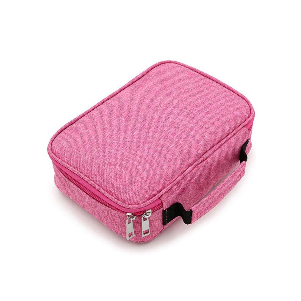 Large Capacity Waterproof Pen Pouch Pencil Case Student Stationery Storage Bag - Grey V528-PEN-BAG-GREY-266871