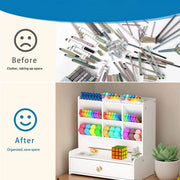 Office Desk Organizer Storage Drawer Pen Pencil Holder DIY Case Storage Rack V528-PEN-HOLDER-STORAGE-787354