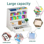 Office Desk Organizer Storage Drawer Pen Pencil Holder DIY Case Storage Rack V528-PEN-HOLDER-STORAGE-787354