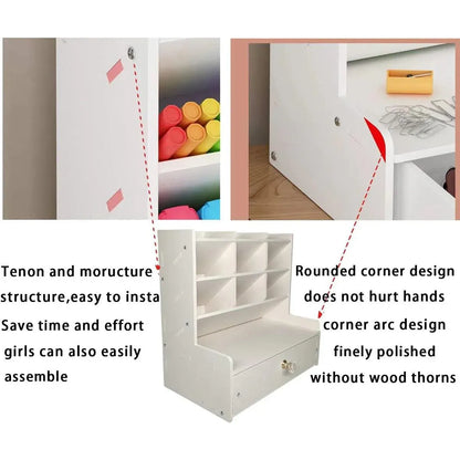 Office Desk Organizer Storage Drawer Pen Pencil Holder DIY Case Storage Rack V528-PEN-HOLDER-STORAGE-787354