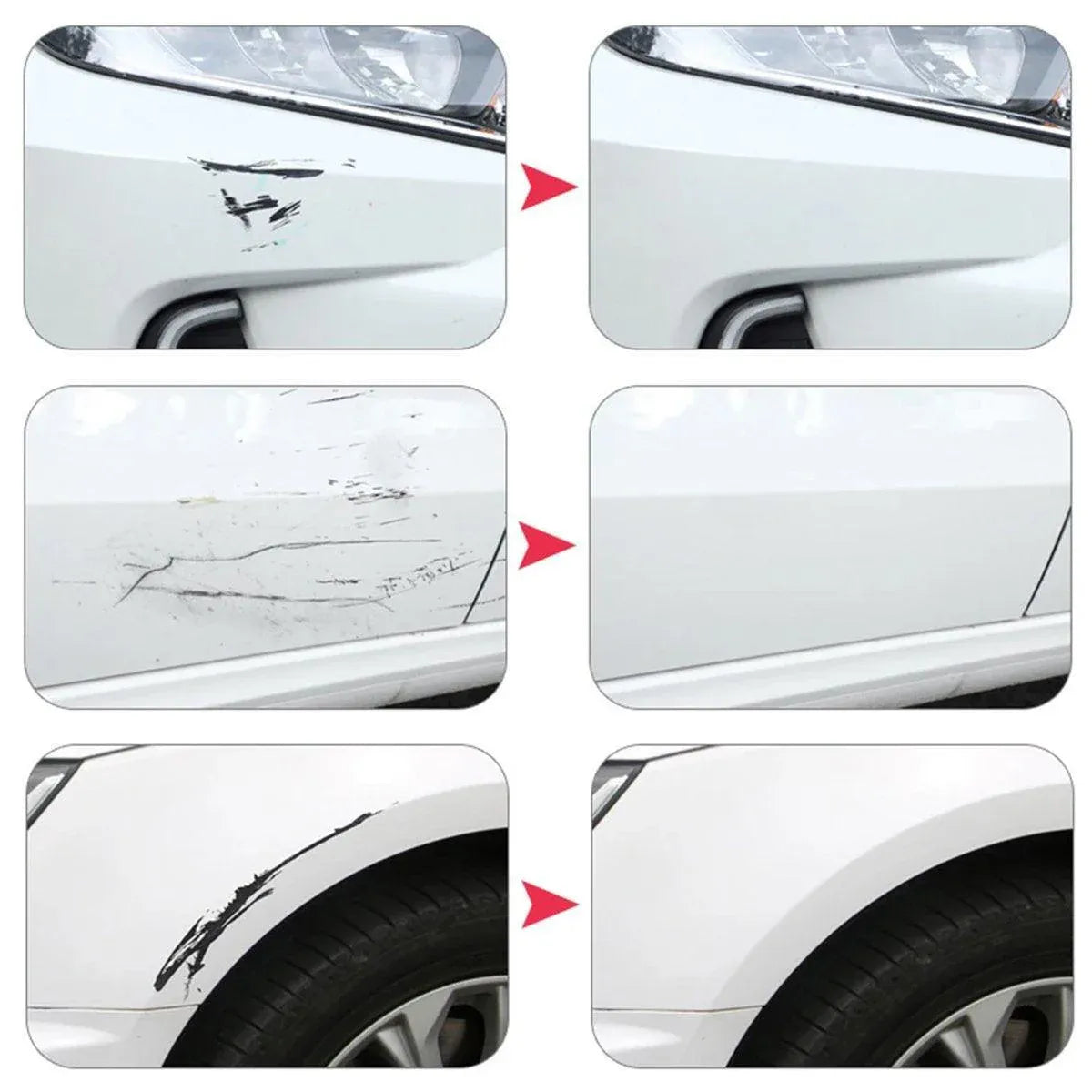 Car Scratch Repair Paint Pen Automotive Touch Up Spray for Quick Paint Fixing - Silver V528-PEN-SILVER-637431