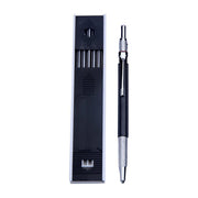 2mm HB Lead Holder Pen Automatic Mechanical Drafting Drawing Pencil Art Tool - Blue(1PCS)+Black(1PCS) V528-PENCIL-BLUE-BLACK-237252