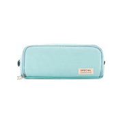 Zipper Pencil Case Large Capacity Storage Bag School Stationery Makeup Organizer - Green V528-PENCILCASE-GREEN-498495