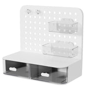 Desktop Storage Box Drawer Organizer Hole Plate Shelf Sub Storage Solution V528-PERFORATED-BOARD-437590