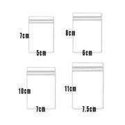 100pcs PVC Self-Sealing Jewelry Bags Anti-Oxidation Storage Dustproof Bags - 10*15cm V528-PET-BAG-100PCS-100-150-722020