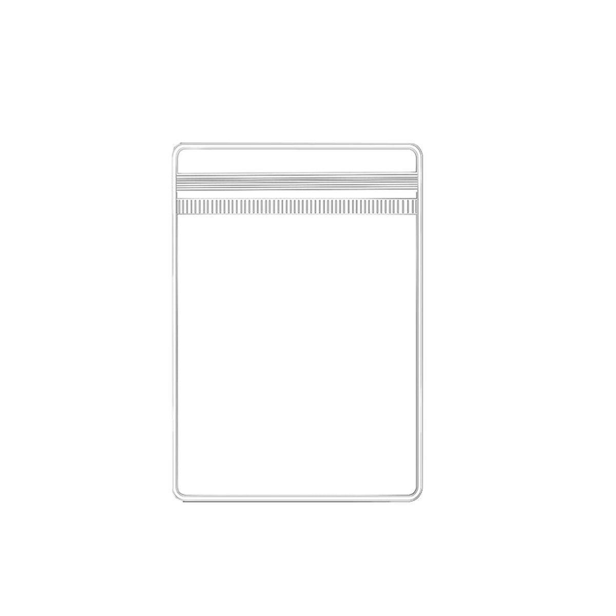 100pcs PVC Self-Sealing Jewelry Bags Anti-Oxidation Storage Dustproof Bags - 10*15cm V528-PET-BAG-100PCS-100-150-722020