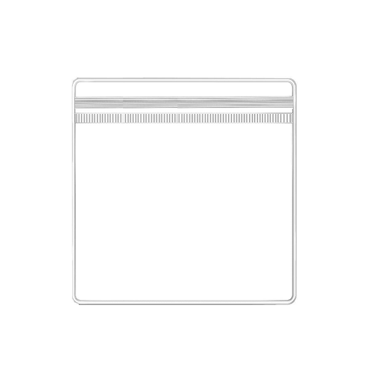 100pcs PVC Self-Sealing Jewelry Bags Anti-Oxidation Storage Dustproof Bags - 10*15cm V528-PET-BAG-100PCS-100-150-722020