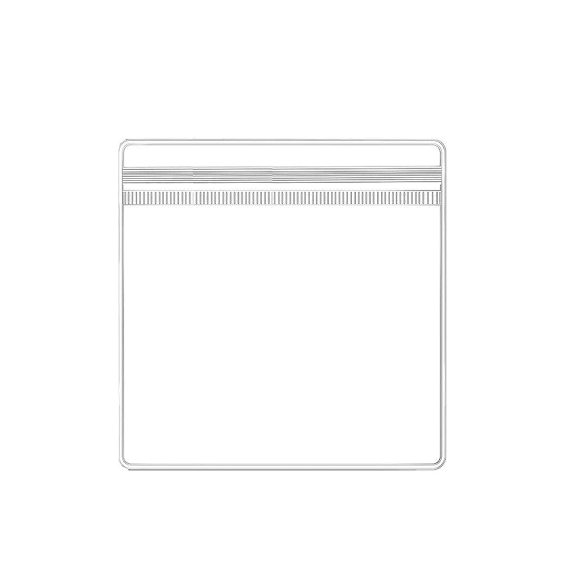 100pcs PVC Self-Sealing Jewelry Bags Anti-Oxidation Storage Dustproof Bags - 12*12cm V528-PET-BAG-100PCS-120-120-185309