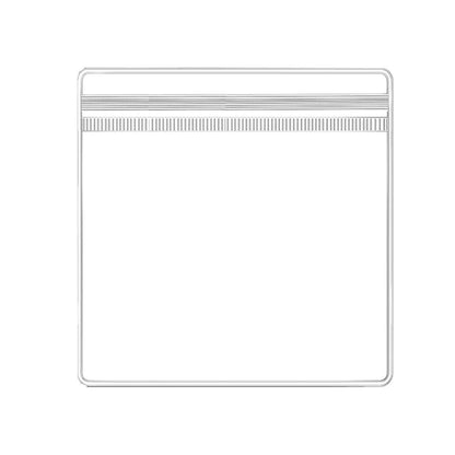 100pcs PVC Self-Sealing Jewelry Bags Anti-Oxidation Storage Dustproof Bags - 13*13cm V528-PET-BAG-100PCS-130-130-584225